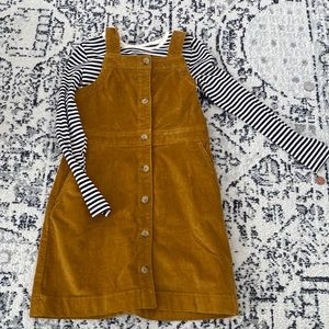 Jcrew girls jumper with shirt size 7